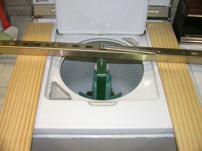 How to remove a stuck agitator from a washing machine Samurai